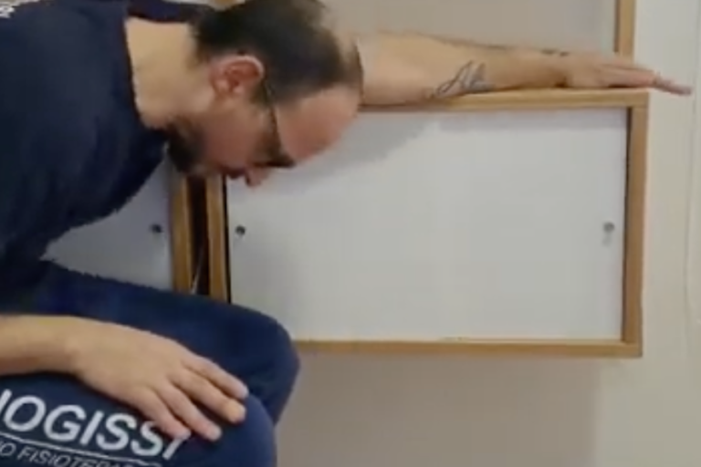 Riabilitazione spalla esercizi prima fase