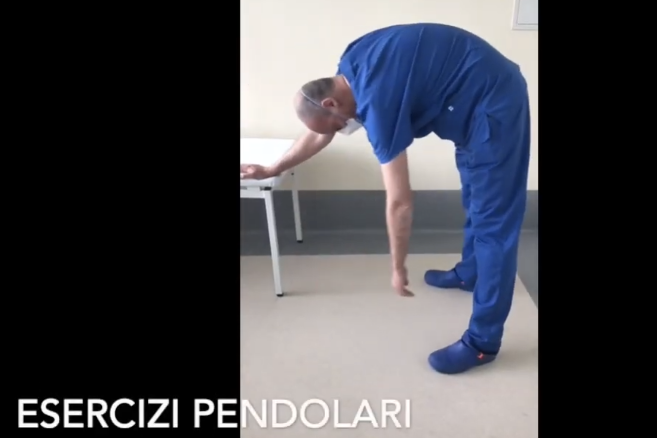 esercizi spalla dopo intervento