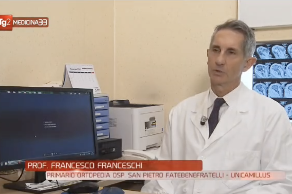 Protesi di spalla e Intelligenza Artificiale Prof. Francesco Franceschi Tg2 Medicina 33 20230104 Protesi di spalla e Intelligenza Artificiale